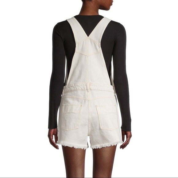 NWT Free People Sunkissed Shortalls Size 0 - Picture 2 of 6